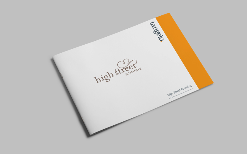 High Street branding booklet