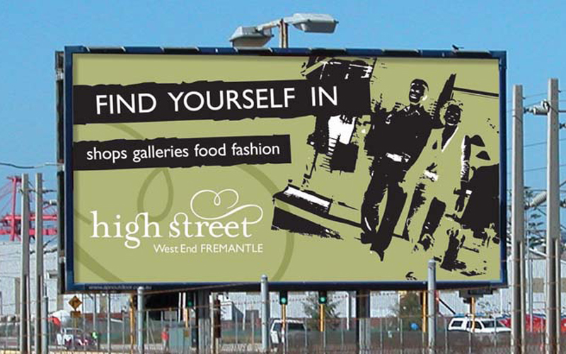 High Street billboard
