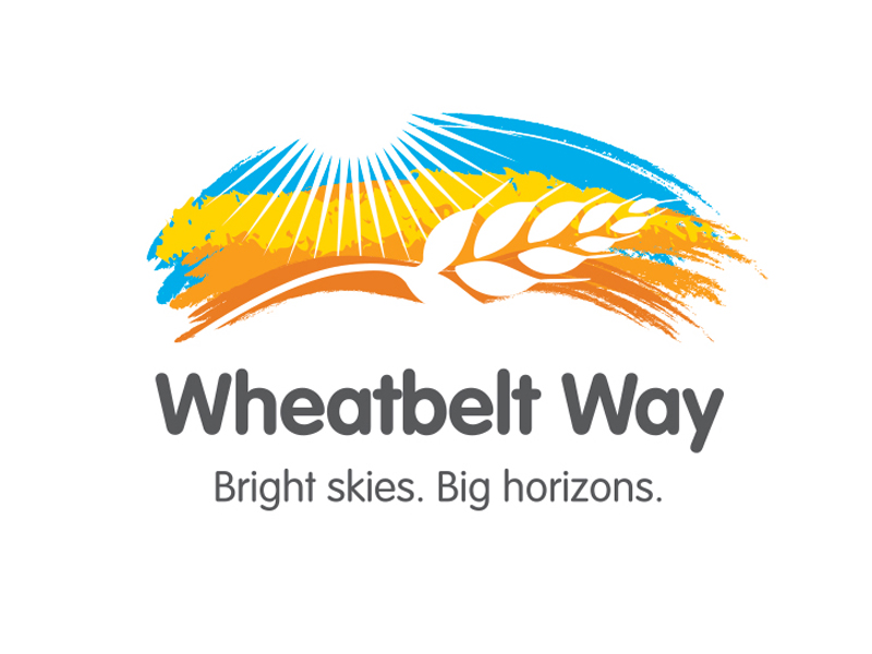 Wheatbelt Way logo and tagline