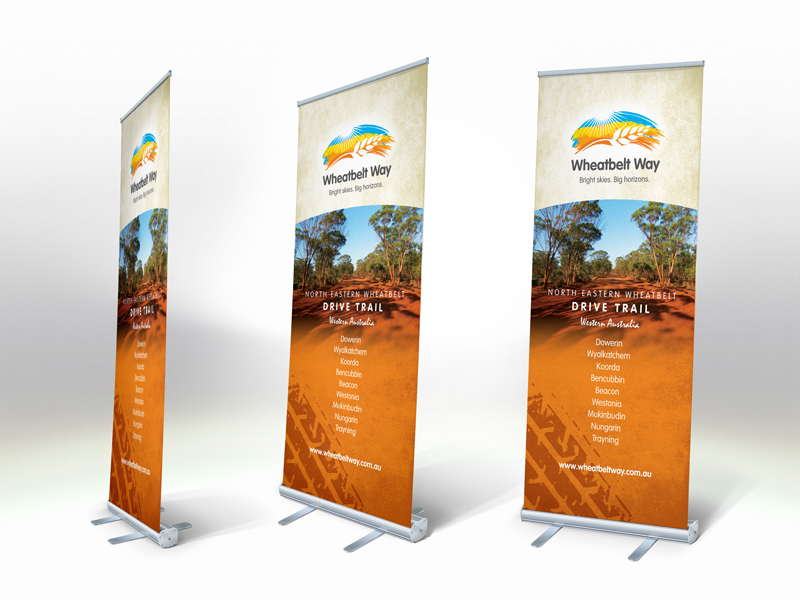 Wheatbelt Way pull up banners