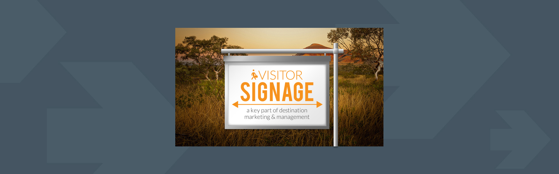 Visitor signage