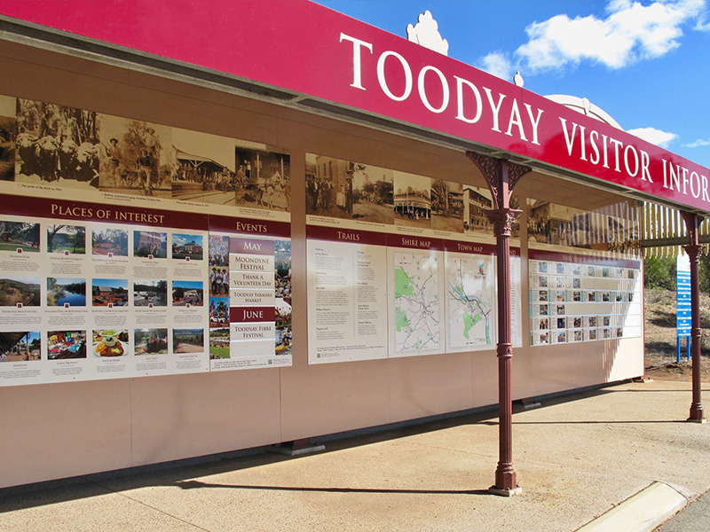 Shire of Toodyay Visitor Information Bay