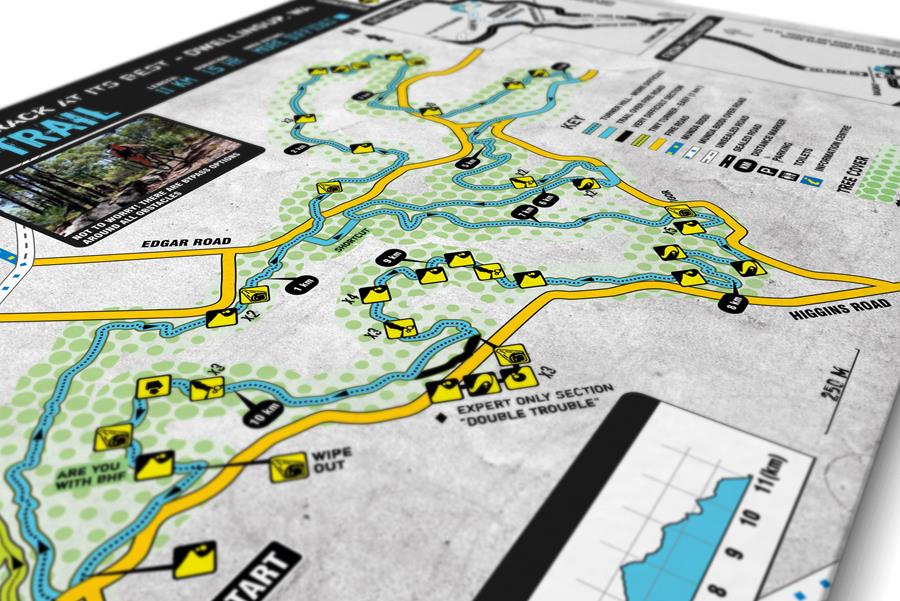 Shire of Murray - Mountain Bike Trail Map