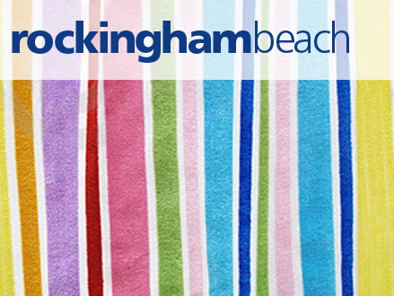 Rockingham beach brand and signage system design