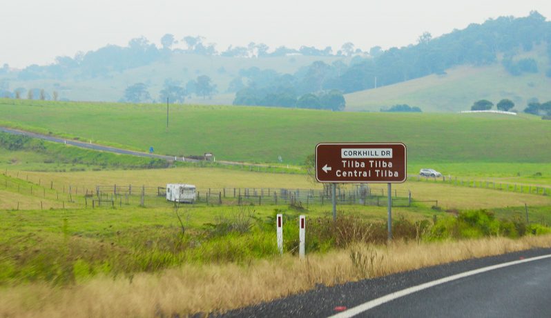 Brown tourist attraction road signs - Regional NSW